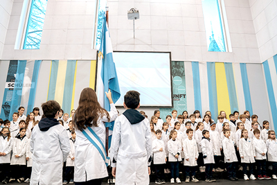 Treueversprechen auf die argentinische Fahne 2025